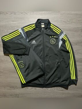 Amsterdam Ajax, Adidas, football soccer training, track suit vintage 2014 XL